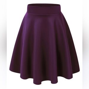 Purple Circle Skirt